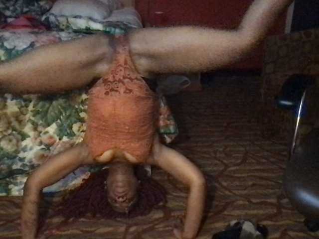 Foto's Contortnympho Contortion freak, watch me play! tip for action! flexible stretching 334