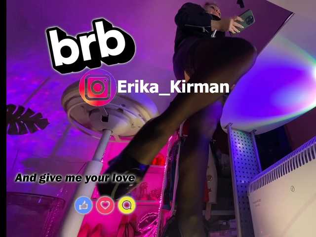 Foto's Erika_Kirman Hello! Thank you for reading my profile and looking at the tip menu! Dont forget to folow me in bongacams site allowed social networks - my nickname there is ERIKA_KIRMAN #stockings #skirt #lips #heels #redlipstick #strapon