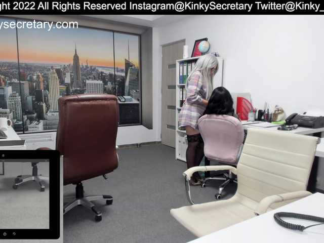 Foto's KinkyOffice Shhht I am at office place . Make me happy - Cum Show @total