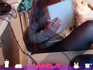 Foto's KittyStuff Hello everyone, I am Kitty) I bought a new webcam to please you more. Wheel of Fortune 35 Tokens, playing with a vibrator 100 Tokens :)Let's talk)