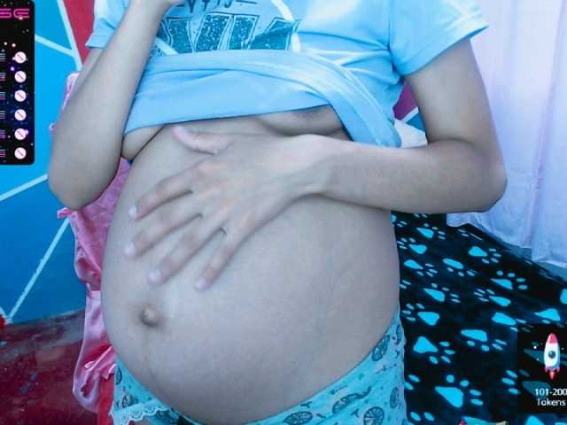 Foto's Milk-Kima hi guys, im new here with my belly❤ #new #latina #bigboobs #pregnant #teen #cum