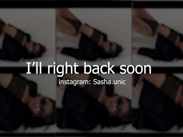 Uitzending screenshots Sasha-unic