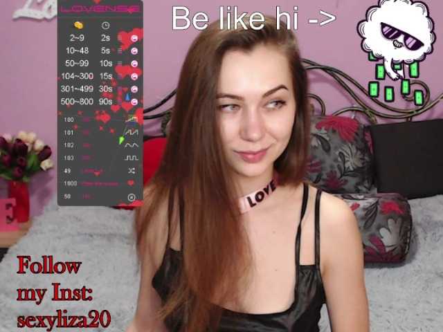 Foto's SexyLiza20 Lovense from 2 token. Show after full goal ;*
