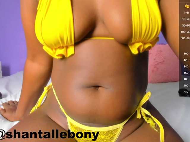 Foto's ShantallEbony Hi guys!! Welcome ♥ lets break the rules, open your mouth and enjoy my big squirt! do not be shy. #bouncing #blowjob #anal #doublepenetation #ebony